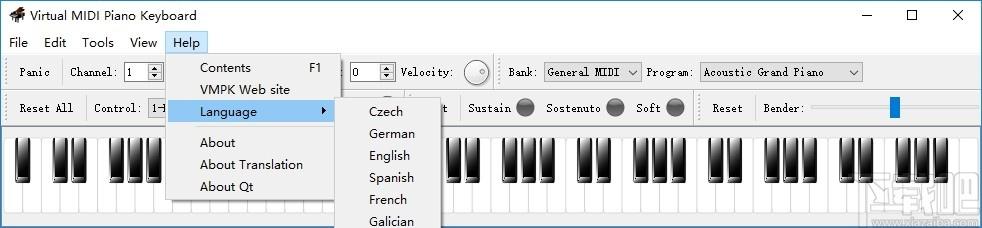 Virtual MIDI Piano Keyboard下载,虚拟MIDI钢琴键盘,媒体其它,钢琴软件