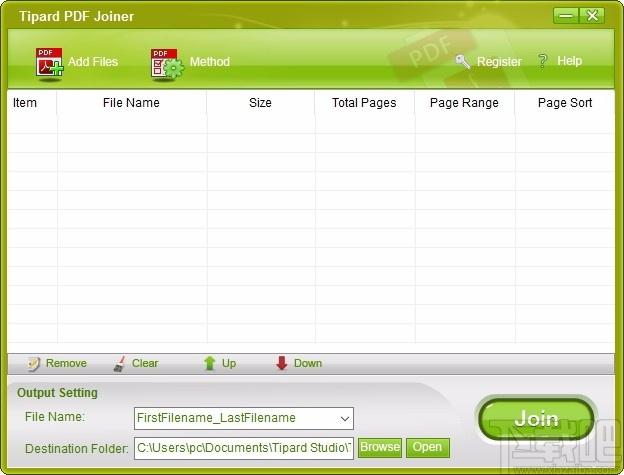 Tipard PDF Joiner下载,PDF合并软件,PDF合并